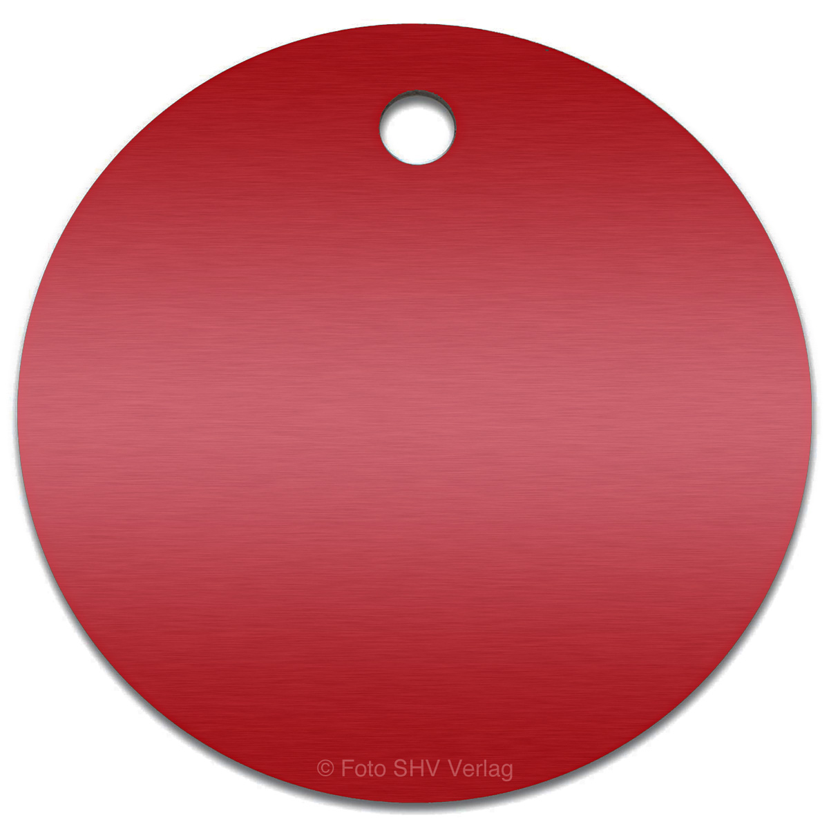 Alu Ronden d=35 mm, Loch 4 mm, für Baummarken, Werkzeugmarken zum Gravieren, eloxiert